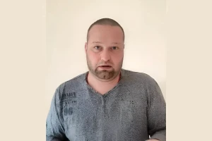 Максим Філін. Скриншот з його відеозвернення у місцевій групі на фейсбуці