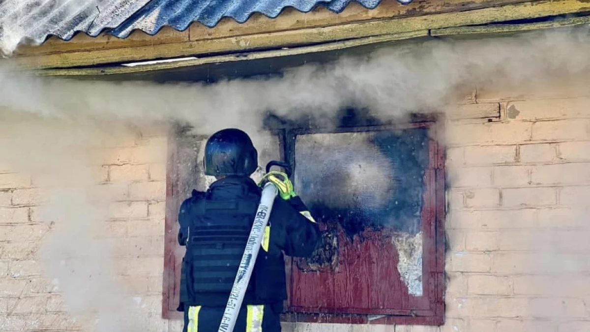 Пожежа у селищі Вископілля