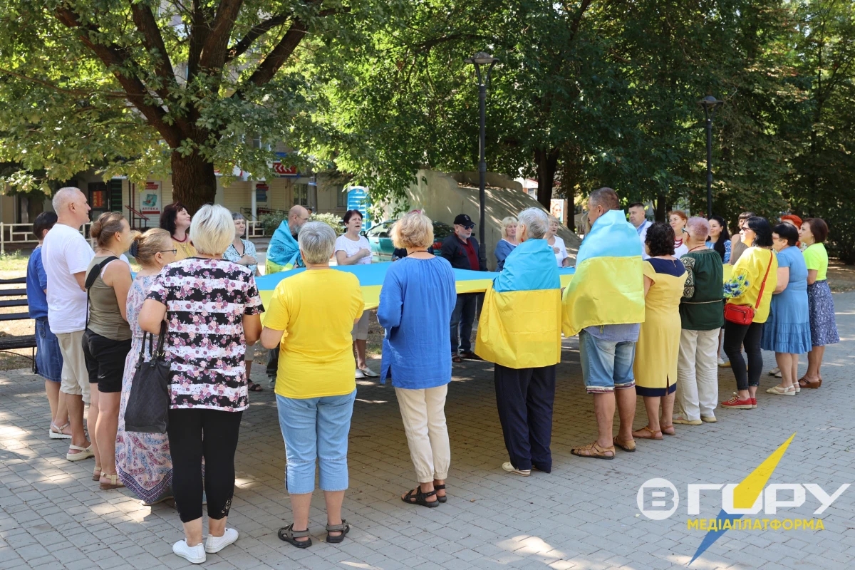 В Херсоне отпраздновали День Государственного флага