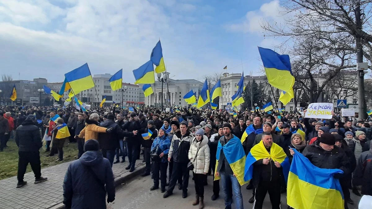 мітинг в Херсоні