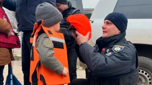 евакуація родин з Херсонщини