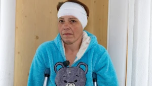 зоволонтерка Наталія Дергач у лікарні 