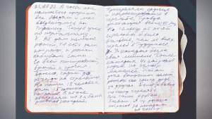 фото щоденника російського військового