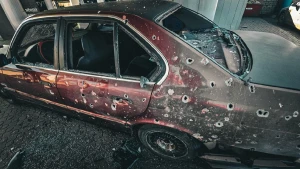 обстріл авто