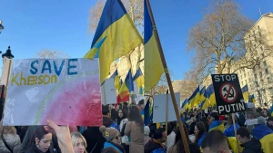 акція на підтримку України в Лондоні