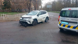 пошкоджена машина