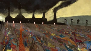 Ілюстрації Марії Гайдук до книжки "Вбиваючи богів"
