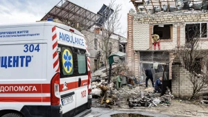 Наслідки російської атаки в Херсоні 13 березня 2025 року