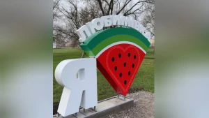 Скульптура "Я Любимівка"