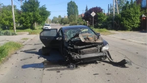 пошкоджена машина