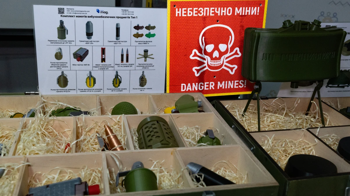 тренінг з мінної безпеки