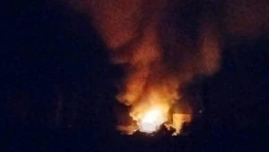 вогонь, дим