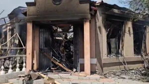 обстріл магазину