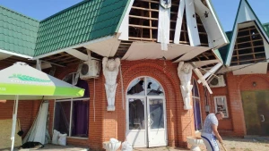 Наслідки обстрілів Білозерки