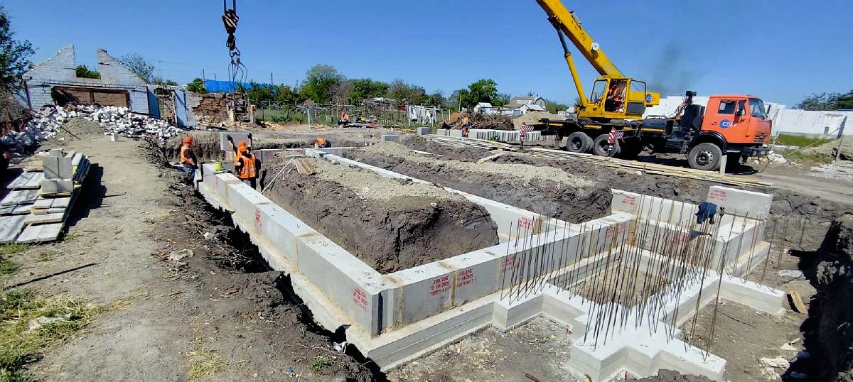 Будівництво в Посад-Покровському. Травень 2025