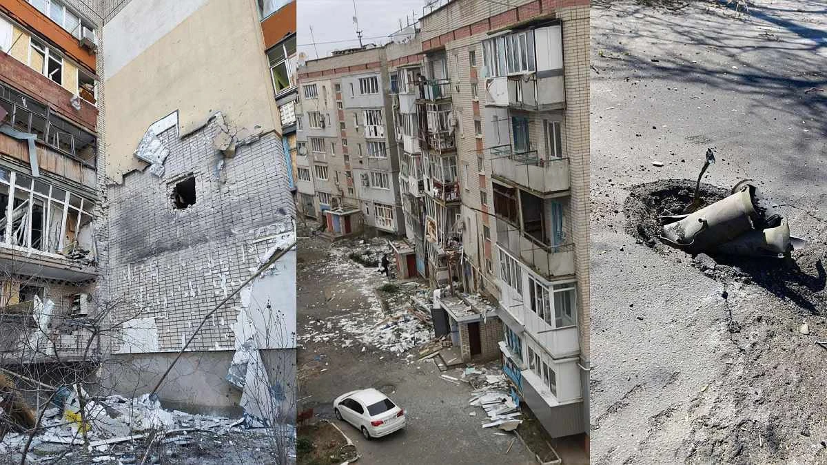 Будинки в окупованій Каховці
