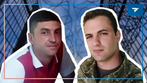 Андрій Матієнко (ліворуч) та Олександр Газда (праворуч). Колаж "Вгору"