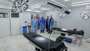 Пологово-операційний блок в укритті Херсонського міського перинатального центру