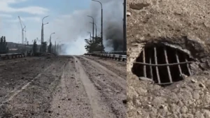 Скриншот з відео Херсонської ОВА