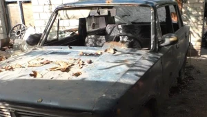 розстріляне авто