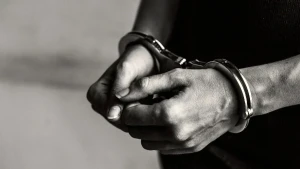 руки в наручниках