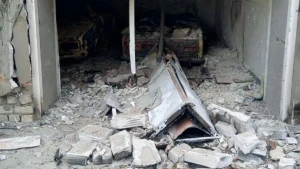 Пошкоджений гараж