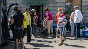 Евакуація з мікрорайону Корабел