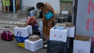 Евакуація з мікрорайону Корабел