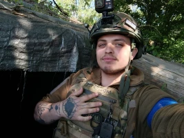 Військовий з Херсонщини Дмитро Горбань. Фото з особистого архіву