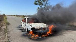 горить машина