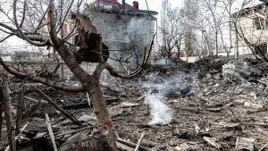 Авіаудар по Херсону 