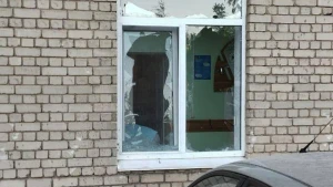 Наслідки ударів по медичному закладу в Херсоні