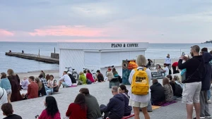 МАФ, який був встановлений на одеському пляжі Ланжерон