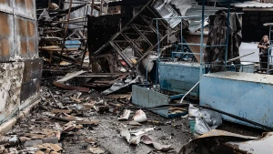 обстріл ринку в Херсоні