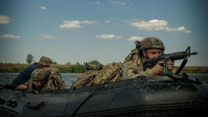 Тренування бійців 39-ї окремої бригади берегової оборони