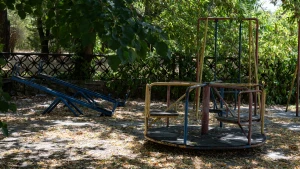 Дитячий майданчик у Херсоні. Фото: Олександр Андрющенко/Вгору