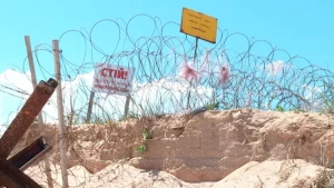 Херсонська область, Арабатська стрілка, пункт пропуску