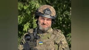 Військовий Валерій, який збив ворожий безпілотник