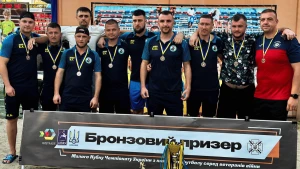 Рятувальники ДСНС на змаганнях 