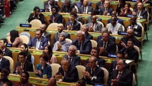 Фото з 80-ої сесії Генеральної Асамблеї ООН. Фото: Володимир Зеленський