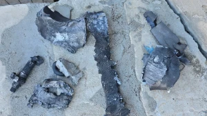 Уламки знайдені на території притулку