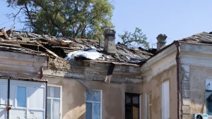 Пошкоджений будинок у Херсоні