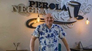 Власник херсонської кав’ярні  "Perola Negra" Владислав Кучер.
