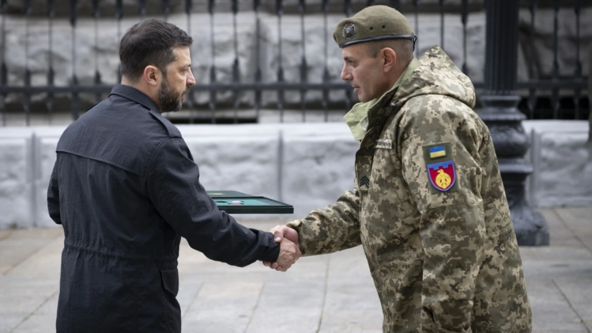 Нагородження Євгенія Цурського