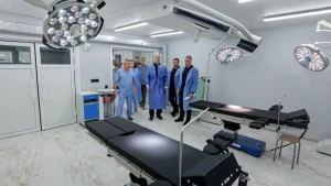 Пологово-операційний блок в укритті Херсонського міського перинатального центру