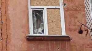 Наслідки удару по центру Херсона