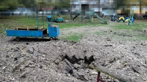 Дитячий майданчик у Херсоні 