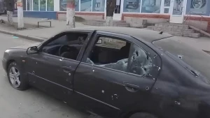 розстріляна машина