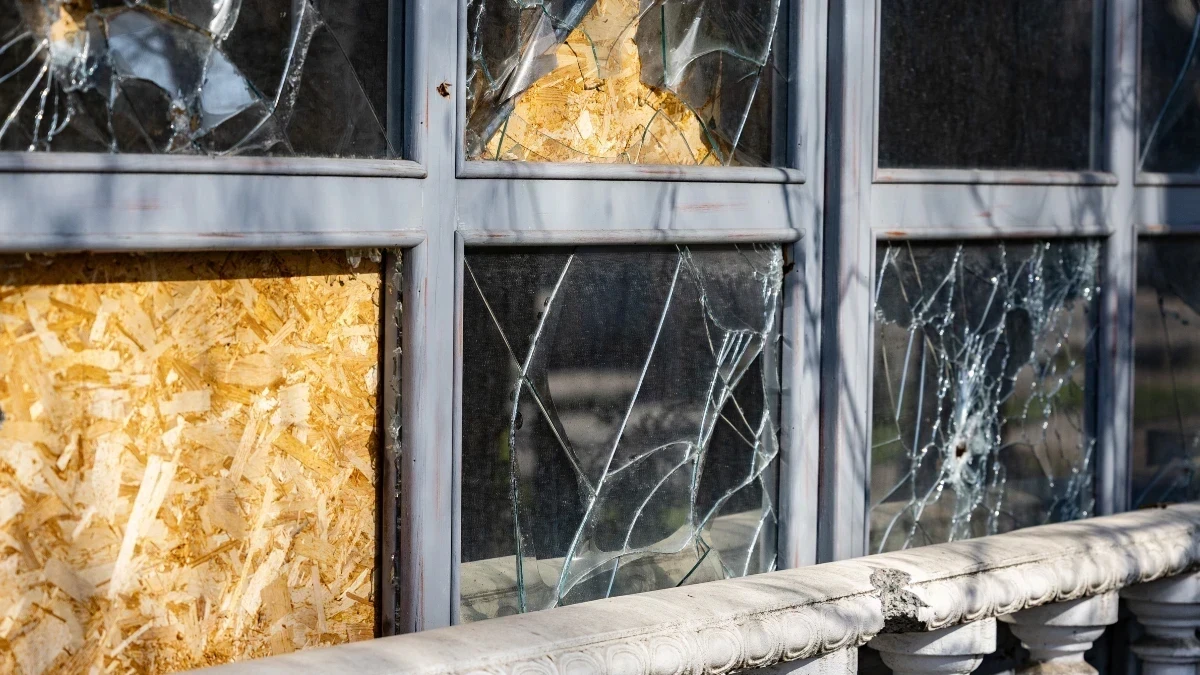 Наслідки обстрілів у Херсоні