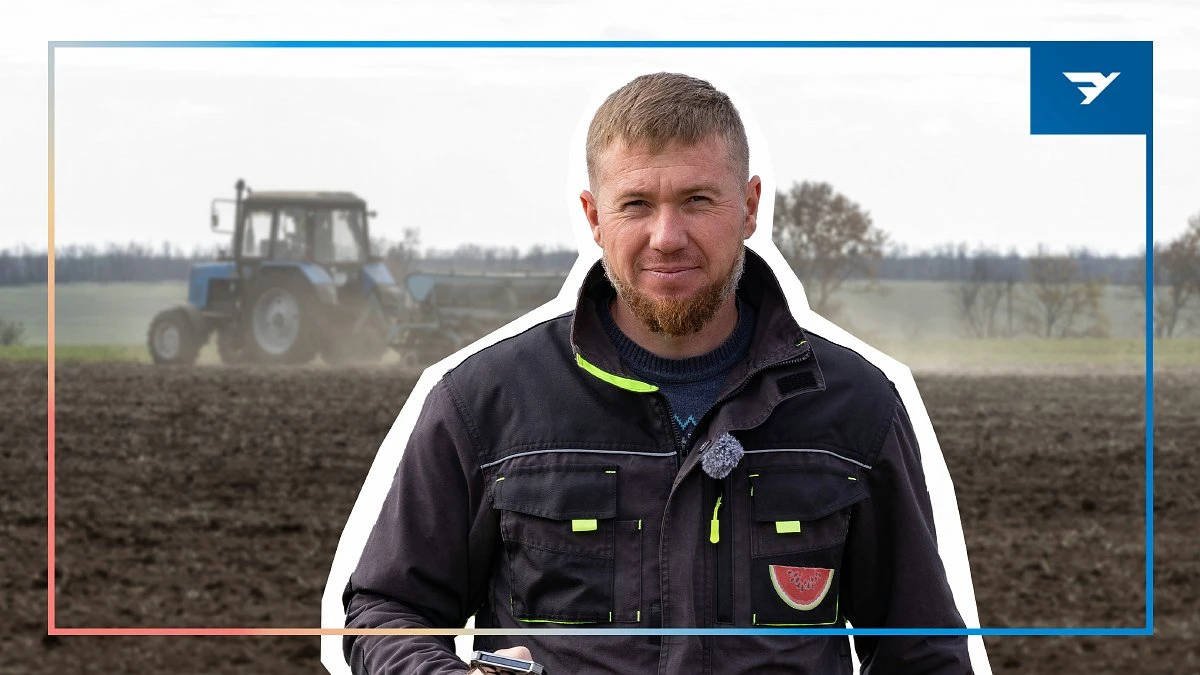 Фермер Юрій Болотов. 